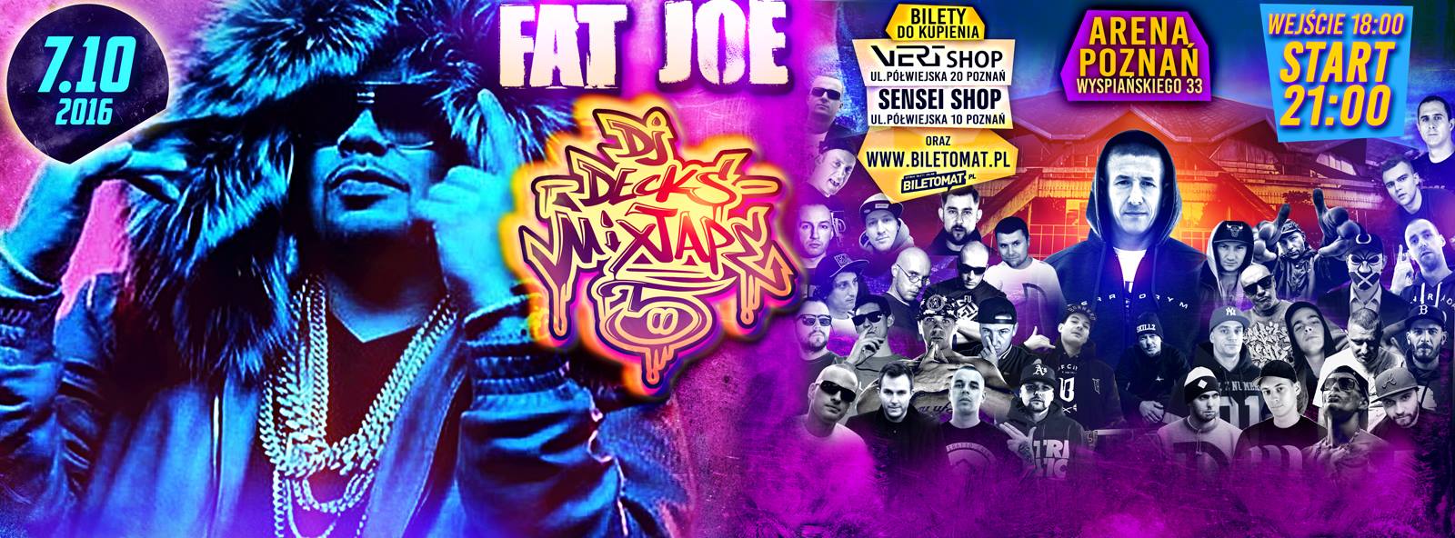 Fat Joe / Dj Decks Mixtape vol. 5 Arena 2016