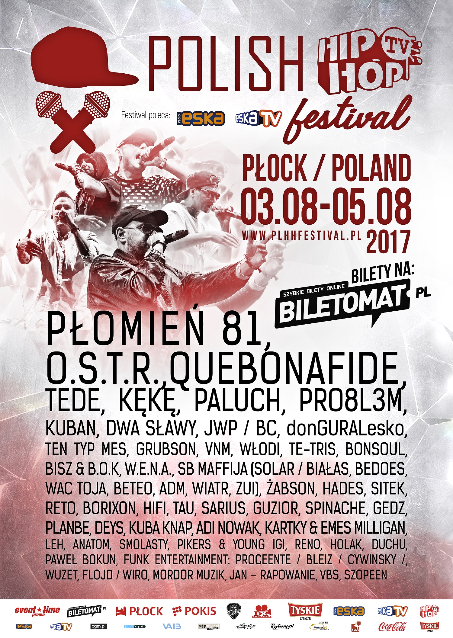 Line-up Polish Hip-Hop TV Festival Płock 2017 !
