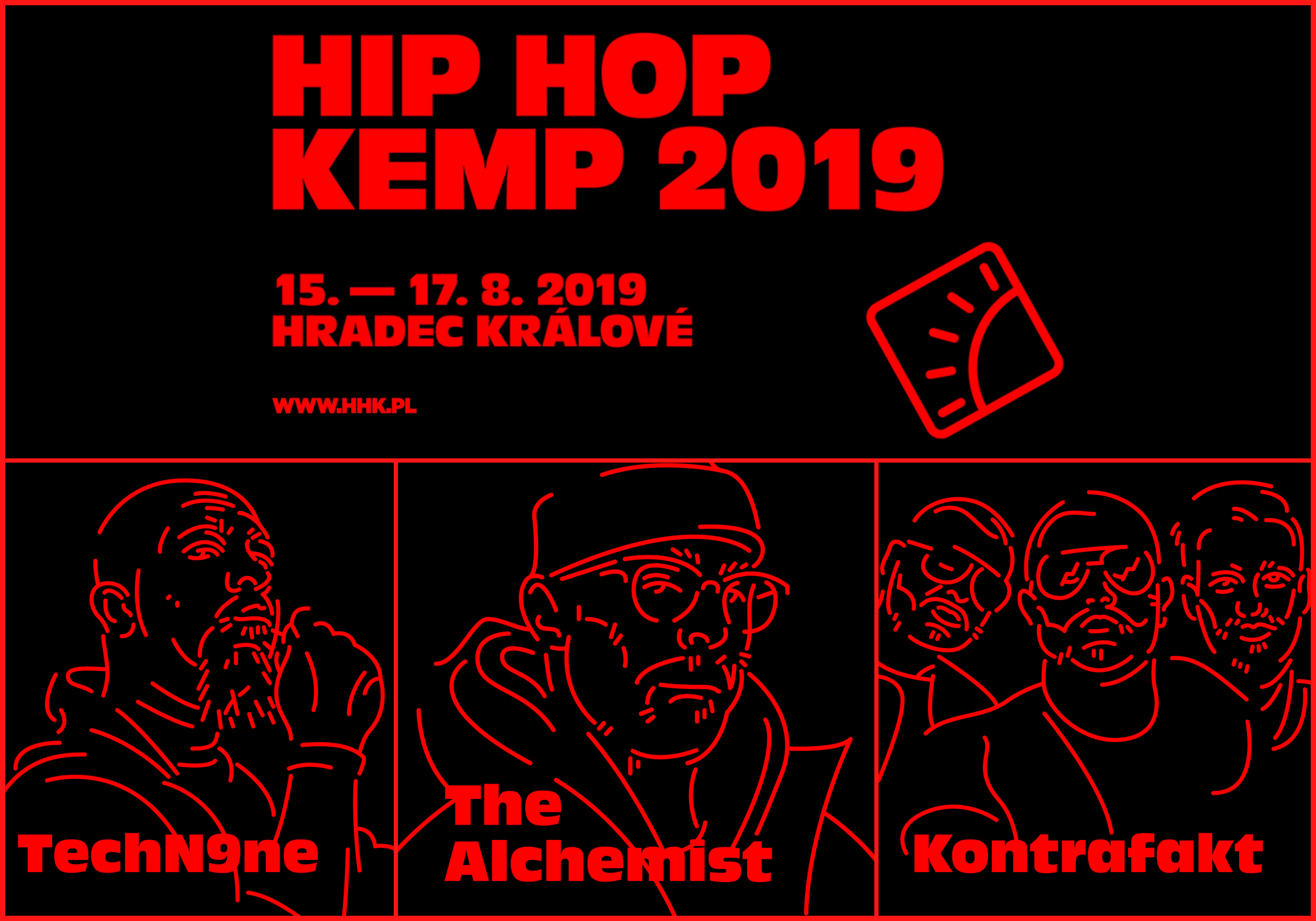 Tech N9ne, The Alchemist i Kontrafakt na Hip Hop Kemp 2019!