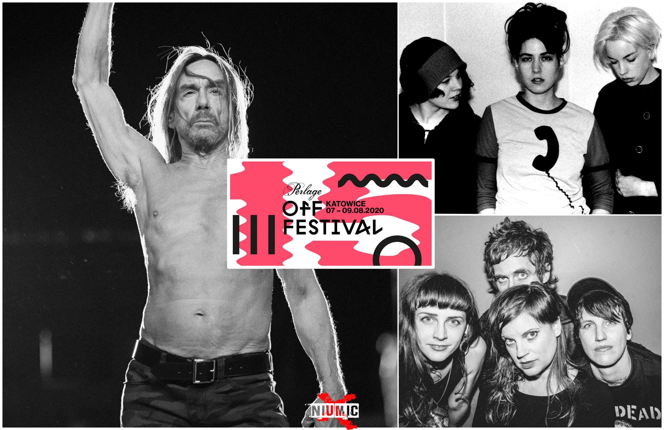 Iggy Pop, Bikini Kill i Tropical Fuck Storm na OFF Festival 2020!