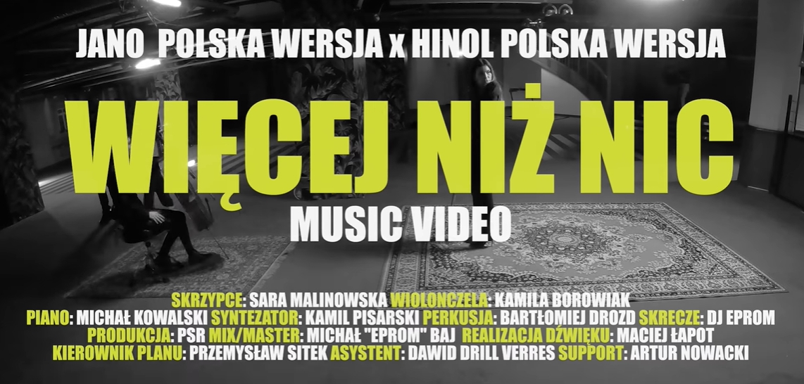 Więcej niż nic || Jano Polska Wersja zapowiada „Hipnozę”!