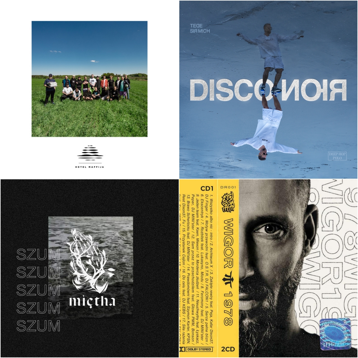 Disco Noir, SZUM, Bartek czy 1978, czyli weekendowe premiery płytowe!